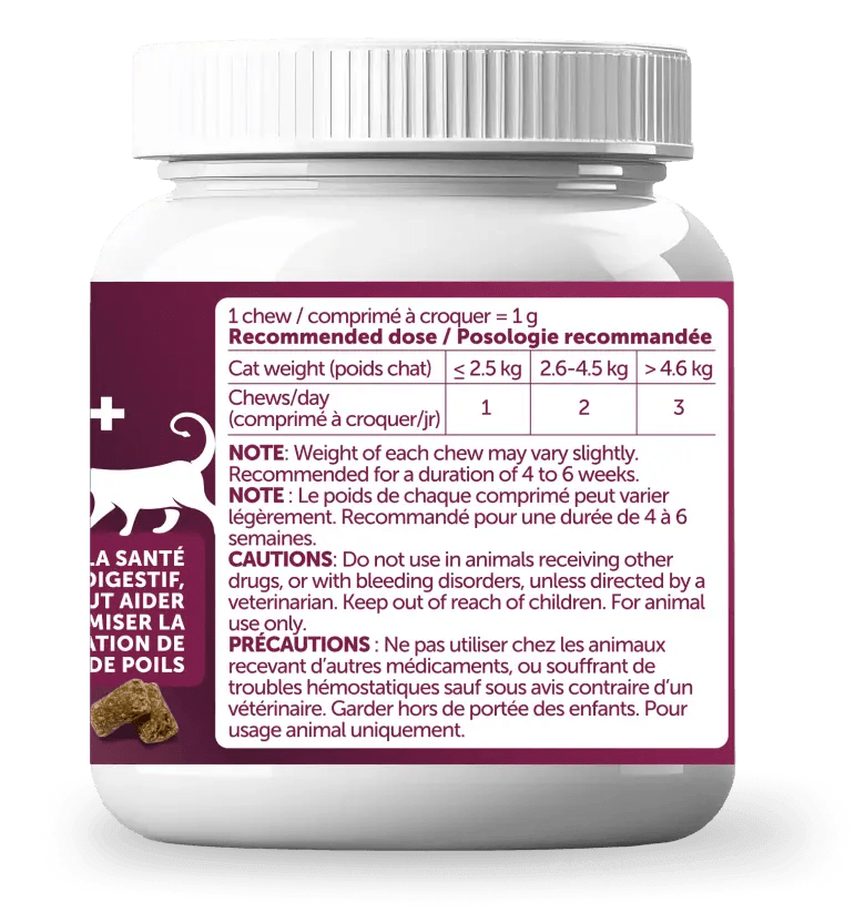 Cat Hairball Supplement Cymbia Pets