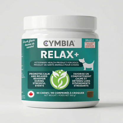 Relax+ Supplément en Friandises Relaxantes pour Chiens - Stress et Anxiété