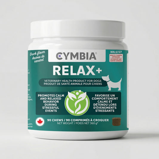Relax+ Calming Chews for Dogs, Vet-Approved Stress & Anxiety Relief
